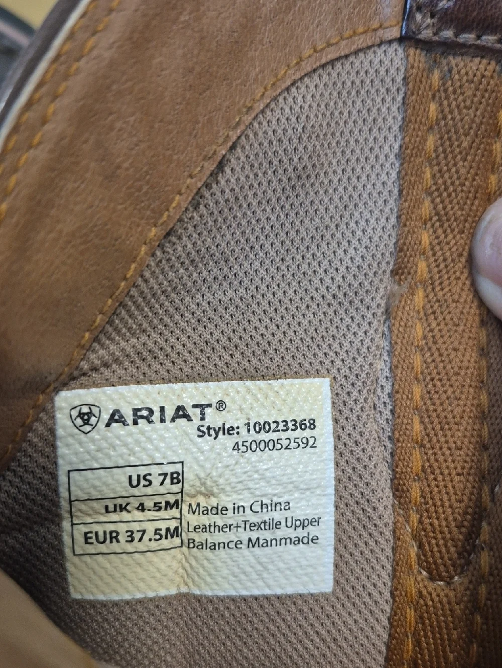 Ariat sport patriot